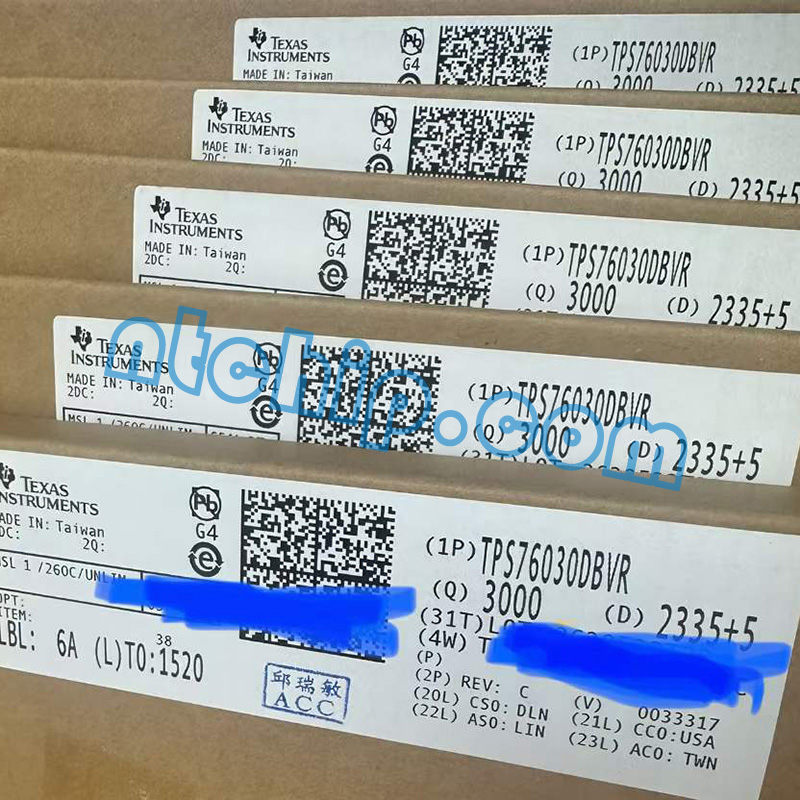 Texas Instruments TPS76030DBVR Large Original Stock